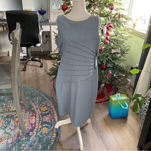 Ivanka Trump Asymmetrical Blue Dress